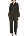 Sam Edelman Trench Coat In Black