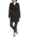 Sam Edelman Trench Coat In Black