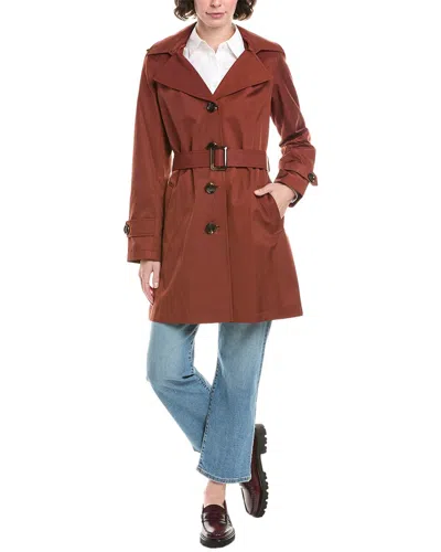 Sam Edelman Trench Coat In Brown