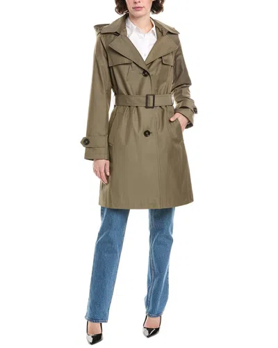 Sam Edelman Trench Coat In Green