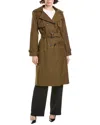 Sam Edelman Trench Coat In Brown