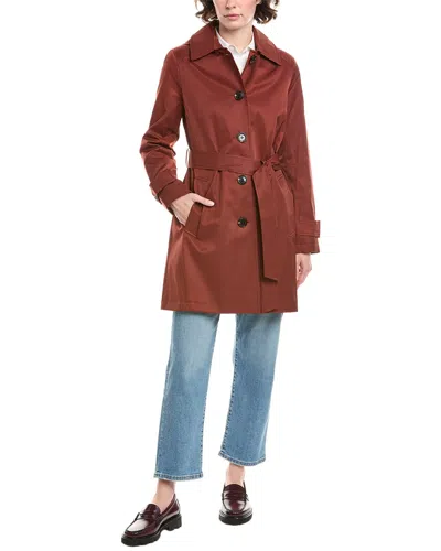 Sam Edelman Trench Coat In Red