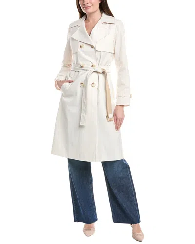 Sam Edelman Trench Coat In White