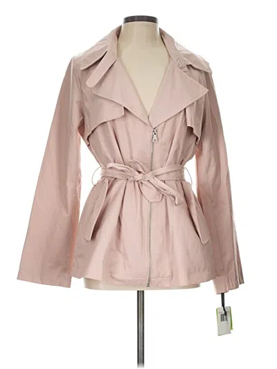Pre-owned Sam Edelman Trenchcoat In Pink