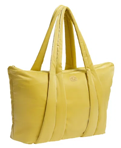 Sam Edelman Trissa Nylon Large Tote Bag In Yellow