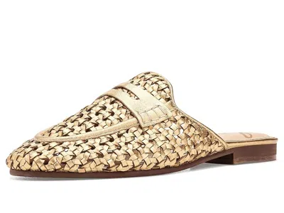 Sam Edelman Tullie Women's Flat Shoes Amber Gold: 6 M In Multi