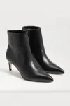 Sam Edelman Ulissa Ankle Bootie In Black Leather In Black