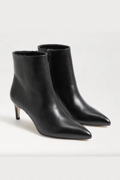 Sam Edelman Ulissa Ankle Bootie In Black Leather