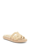 Sam Edelman Valeri Platform Slide Sandal In Bleached Beechwood