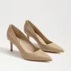 Sam Edelman Vienna Kitten Heel Pump Soft In Beige