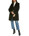 Sam Edelman Walker Wool-blend Coat In Black