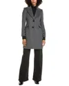 Sam Edelman Walker Wool-blend Coat In Gray