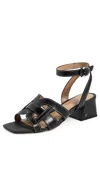 Sam Edelman Wayla Block Heels Black