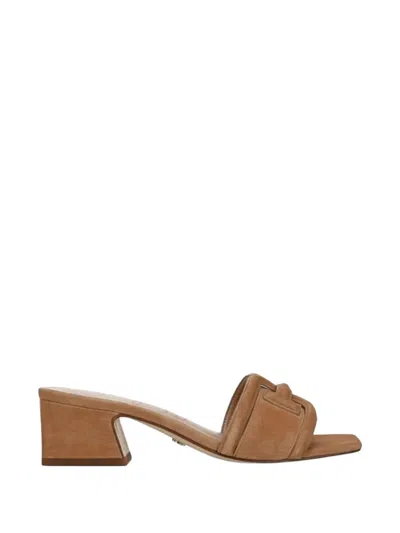 Sam Edelman Waylon Cut-out Sandals In Brown