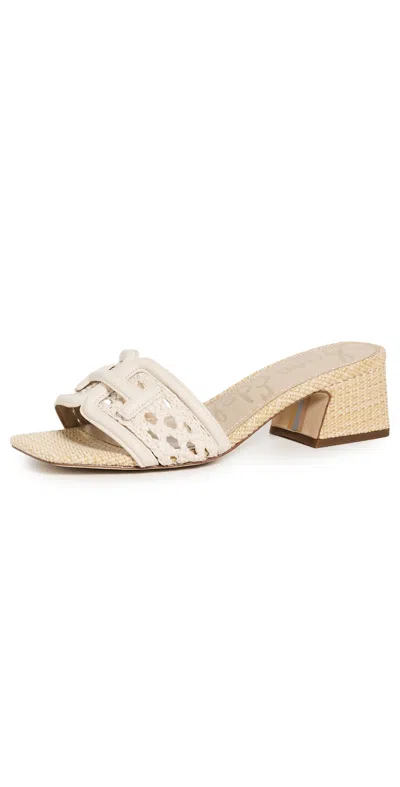 Sam Edelman Waylon Weave Sandals Modern Ivory In Neutral