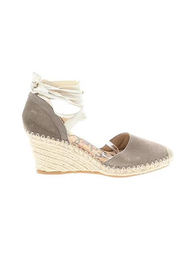 Pre-owned Sam Edelman Wedges In Gray