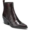 Sam Edelman West Bootie In Burgundy