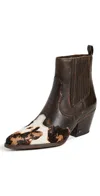 Sam Edelman West Boots Brown Multi In Multi