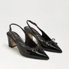 Sam Edelman Women's Willette Bow Slingback Pumps In Brown