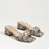 Sam Edelman Wilma Slip On Dress Sandal Multi Suede Leather
