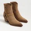 Sam Edelman Winston Pointed Toe Bootie In Brown