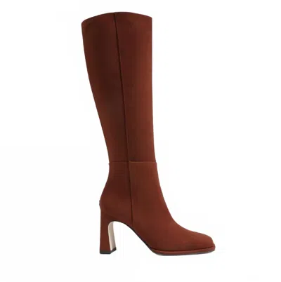 Sam Edelman Woman's Issabel Boots In Brown Suede