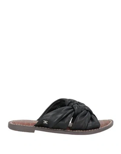 Sam Edelman Woman Sandals Black Size 6.5 Leather