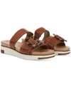 Sam Edelman Adrianna Two-strap Sandal In Saddle