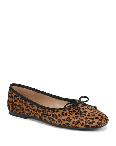 Sam Edelman Women's Alie Animal Print Calf Hair Ballet Flats In Multi