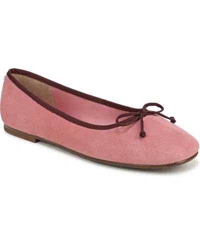 Sam Edelman Women's Alie Ballerina Flats In Pink