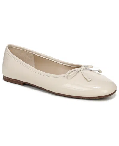 Sam Edelman Women's Alie Ballerina Flats In White
