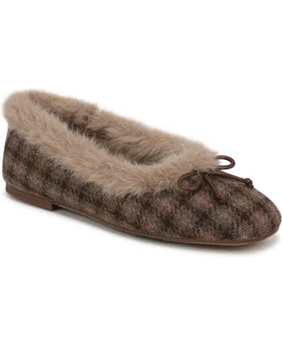 Sam Edelman Women's Alie Cozy Slip-on Flats In Brown