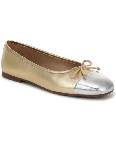 Sam Edelman Alie Bow-detail Ballet Flats In Multi
