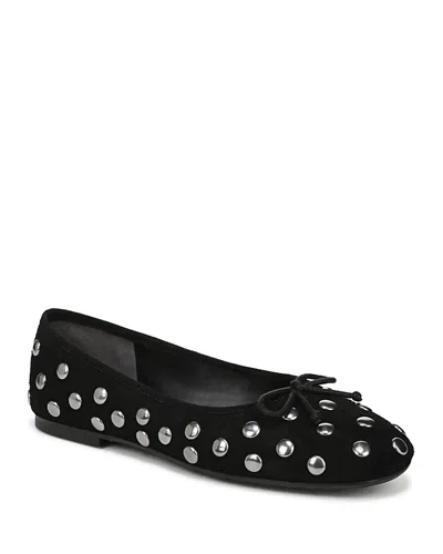 Sam Edelman Women's Alie Stud Leather Ballet Flats