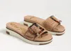 Sam Edelman Women's Ariane Slide Sandal In Brown In Brown