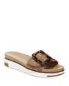 Sam Edelman Ariane Slide Sandal Cuoio Weave 9.0 In Cuoio