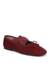 Sam Edelman Arya Ballet Flat In Burgundy