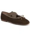 Sam Edelman Arya Ballet Flat In Brown