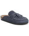 Sam Edelman Astrid Mule Atlantic Blue Suede In Multi