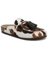 Sam Edelman Astrid Mule Brown Cow Print Calf Hair In Multi