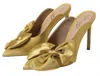 Sam Edelman Women's Azalea Slip On Pointed Toe Bow Detailed Stiletto Pumps. In Dark Pear In Multi