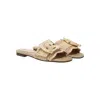 Sam Edelman Bambi Womens Open Toe Slip On Slide Sandals In Multi