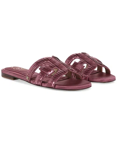 SAM EDELMAN WOMEN'S BAY GLAMOUR FLAT SANDALS