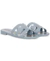 Sam Edelman Bay Jelly Slide Sandal Cape Blue Jelly In Cape Blue
