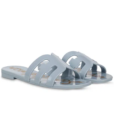 SAM EDELMAN WOMEN'S BAY JELLY SLIDE FLAT SANDALS