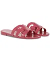 Sam Edelman Bay Jelly Slide Sandal In Summer Rose