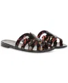 Sam Edelman Bay Jelly Sandals In Tortoise