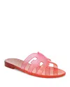 Sam Edelman Bay Jelly Slide Sandal In Pink