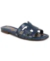 Sam Edelman Bay Cutout Slide Sandal In Atlantic Blue
