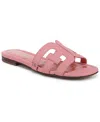 Sam Edelman Bay Slide Sandal Modern Pink Lizzard In Mod Pink
